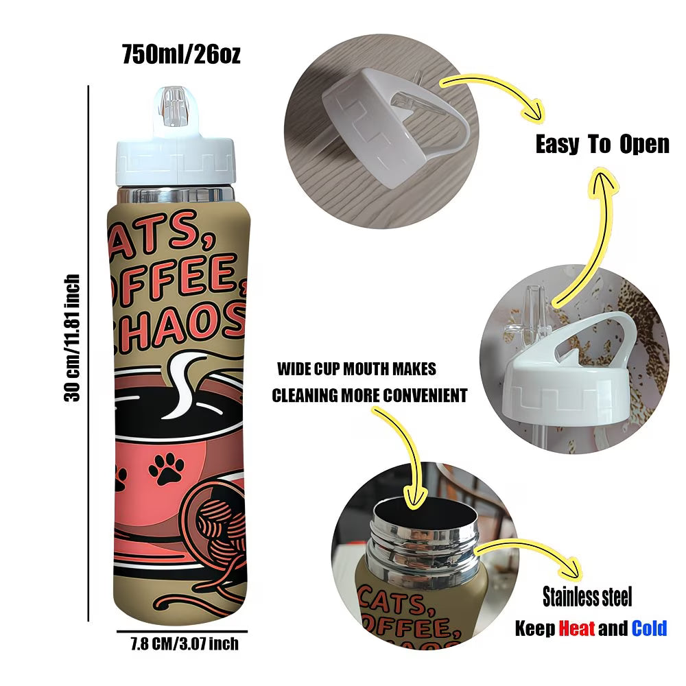 Single 26Oz Stainless Steel Insulated Travel Mug