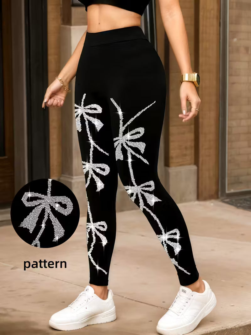 Women'S High-Waisted Rhinestone