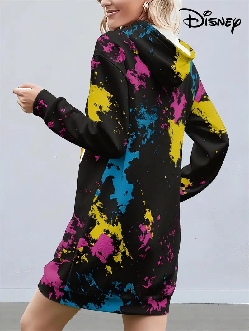 Disney Licensed Women'S Clothing, Long Hooded Sweatshirt