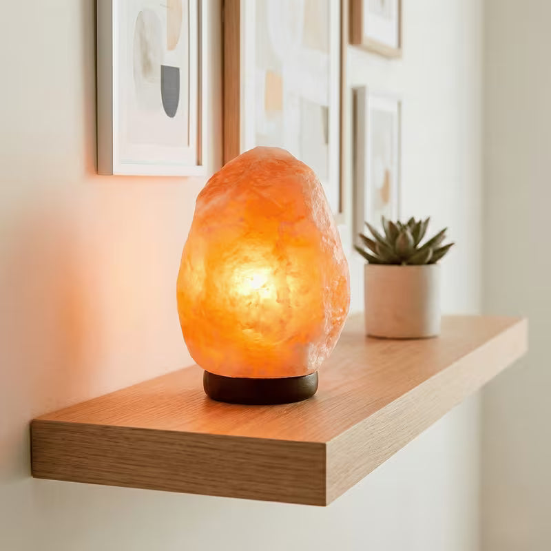 00% Real Himalayan Crystal Rock Salt Lamp