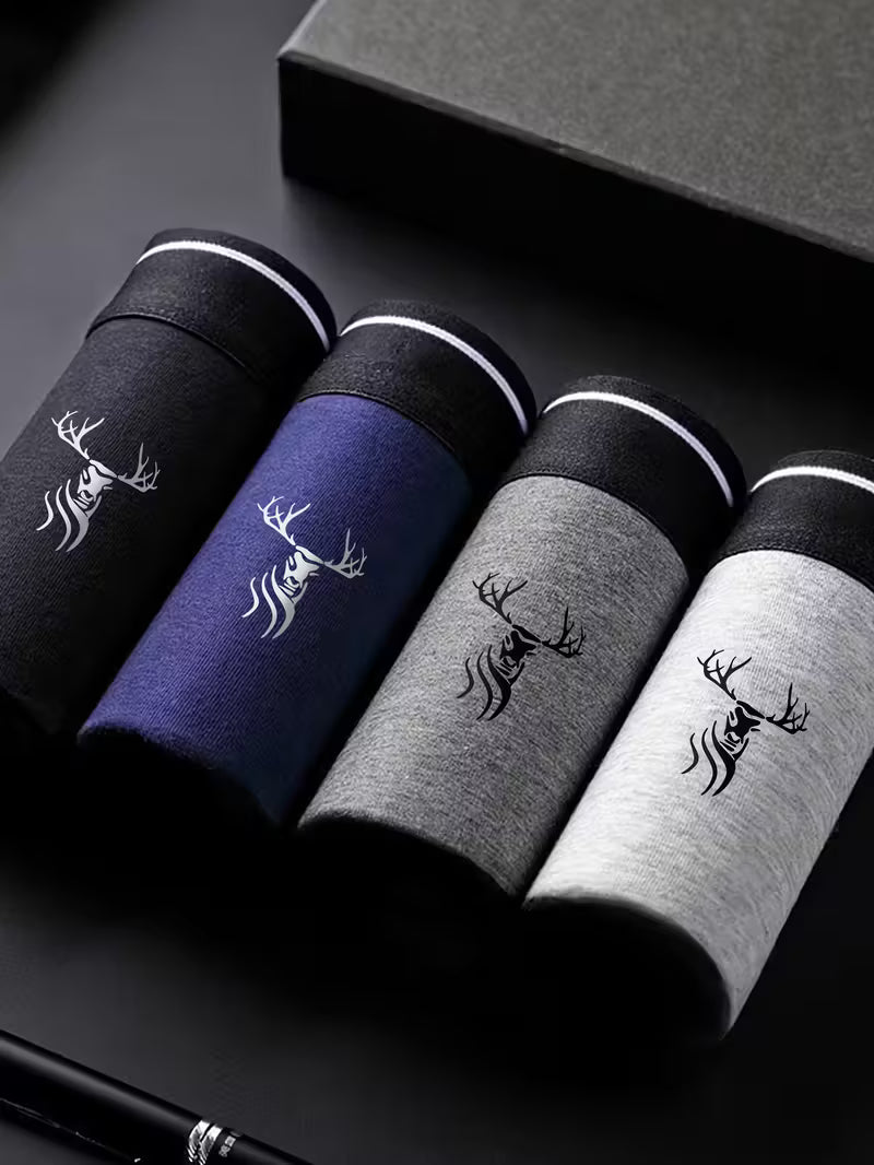 4-Pack Men's Boxer Briefs