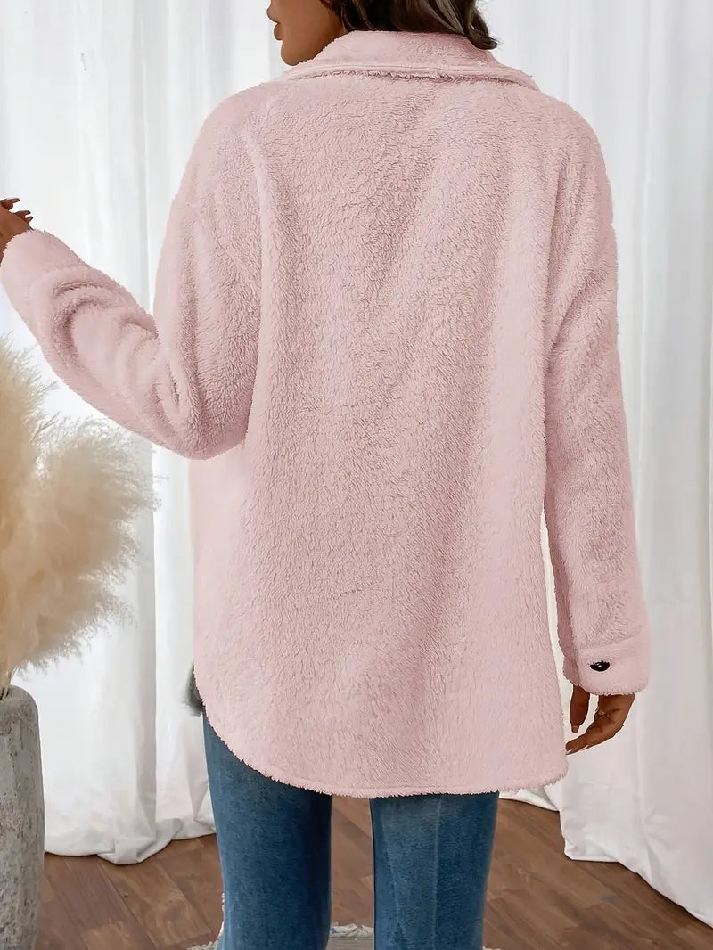 Women'S Soft Pink Coat