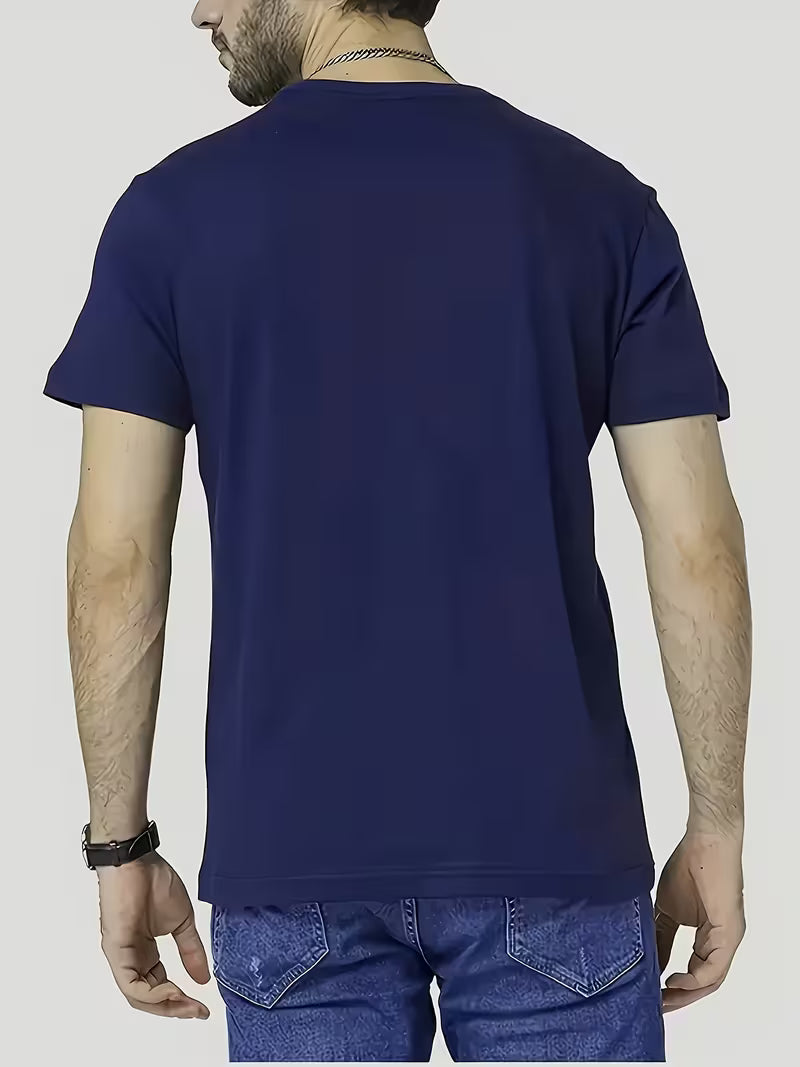 3pcs Men'S EA Letter Graphic T-Shirts