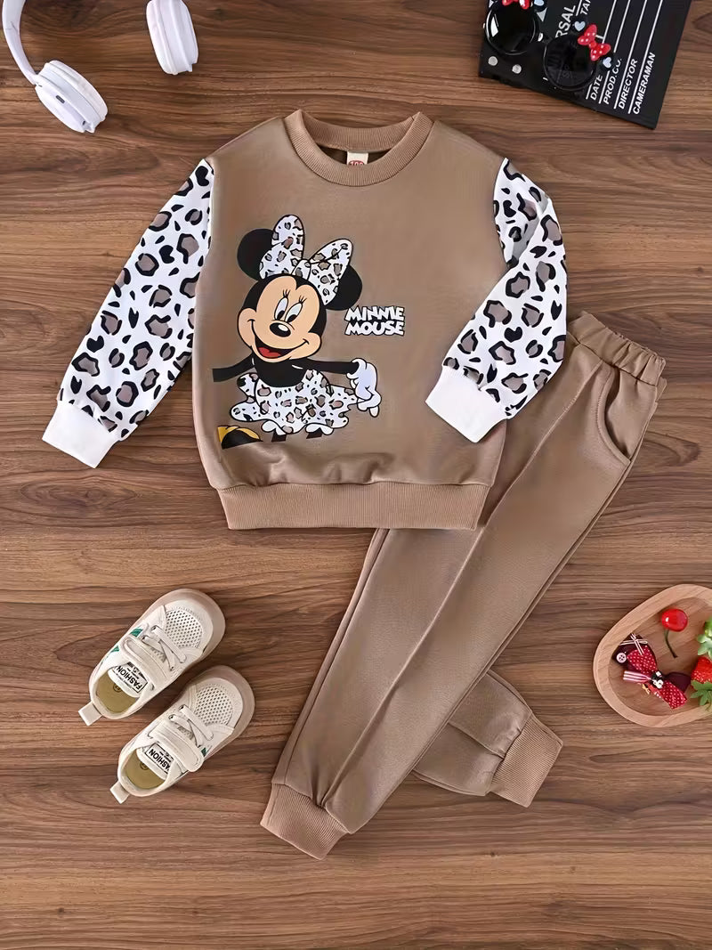 Disney Official Licensed 2pcs Kids' Mickey Mouse Outfit Set