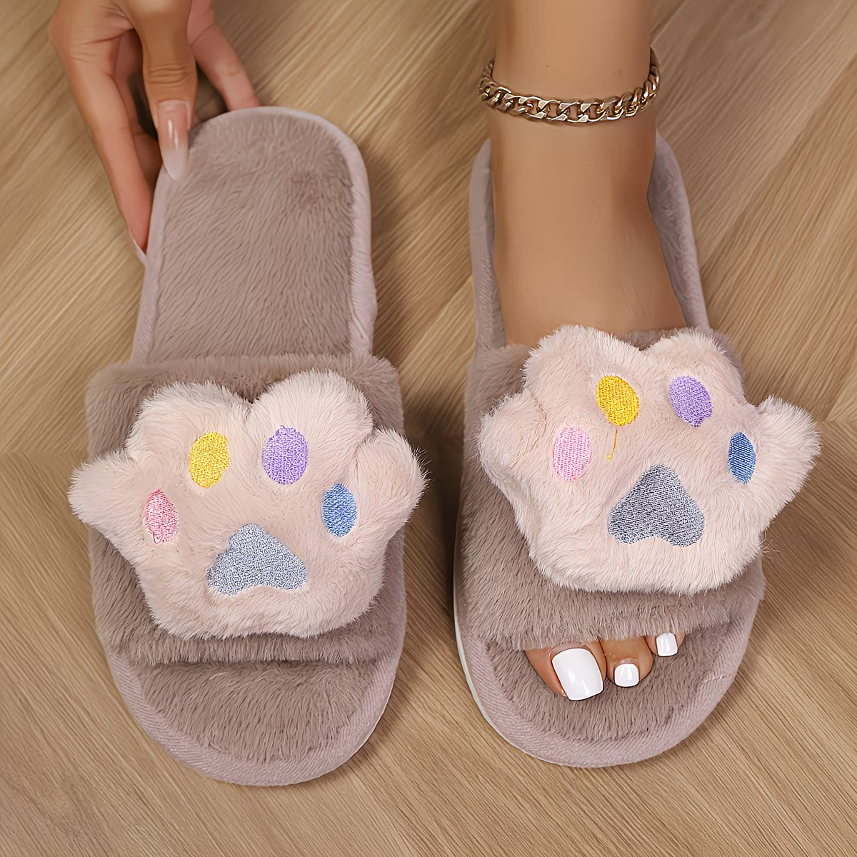 Valentine's Heart Slippers – Women's Spring & Autumn