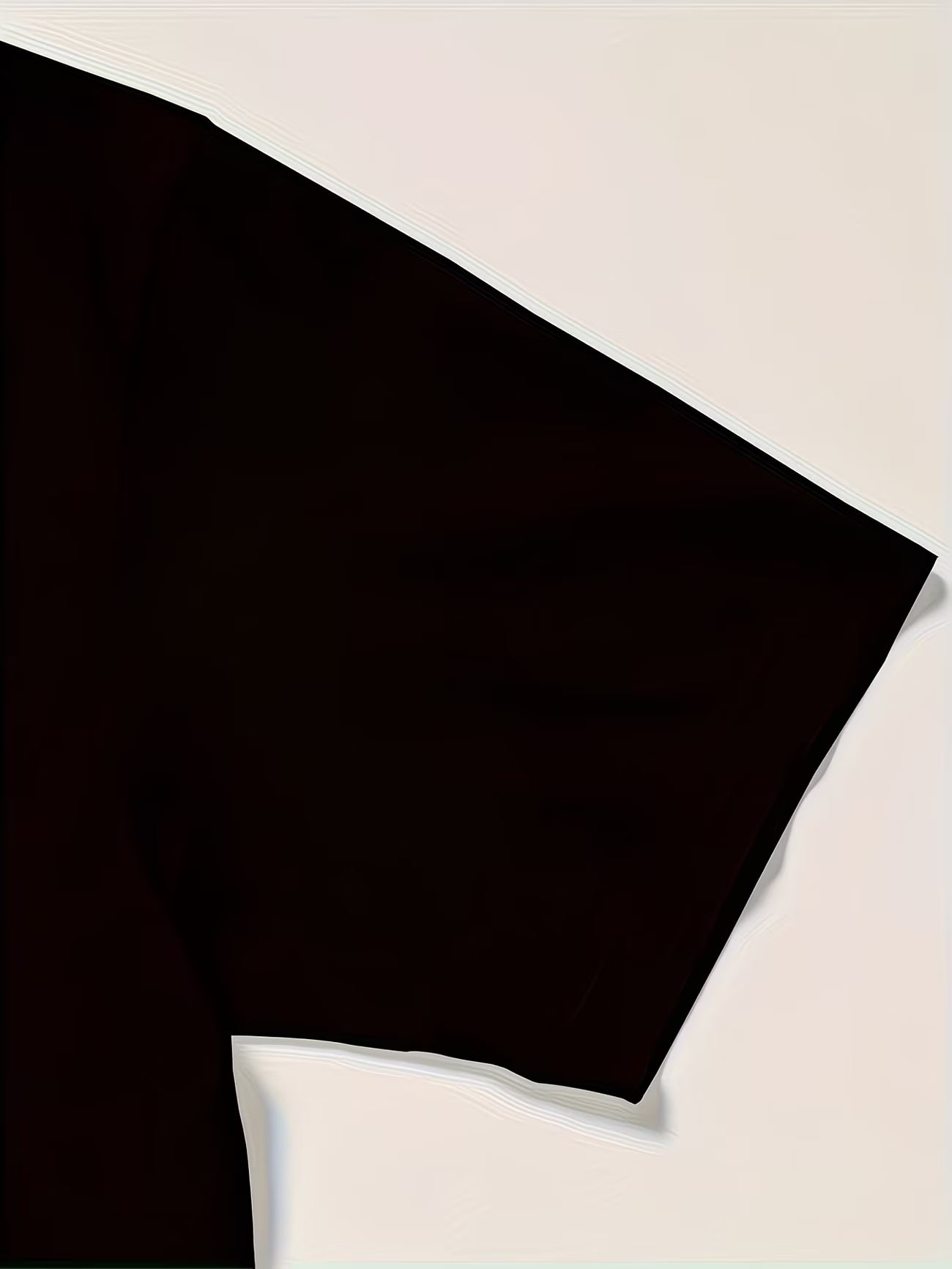 Men's Casual Round Neck T-Shirt | Modern Minimalist with Subtle Geometric Pattern