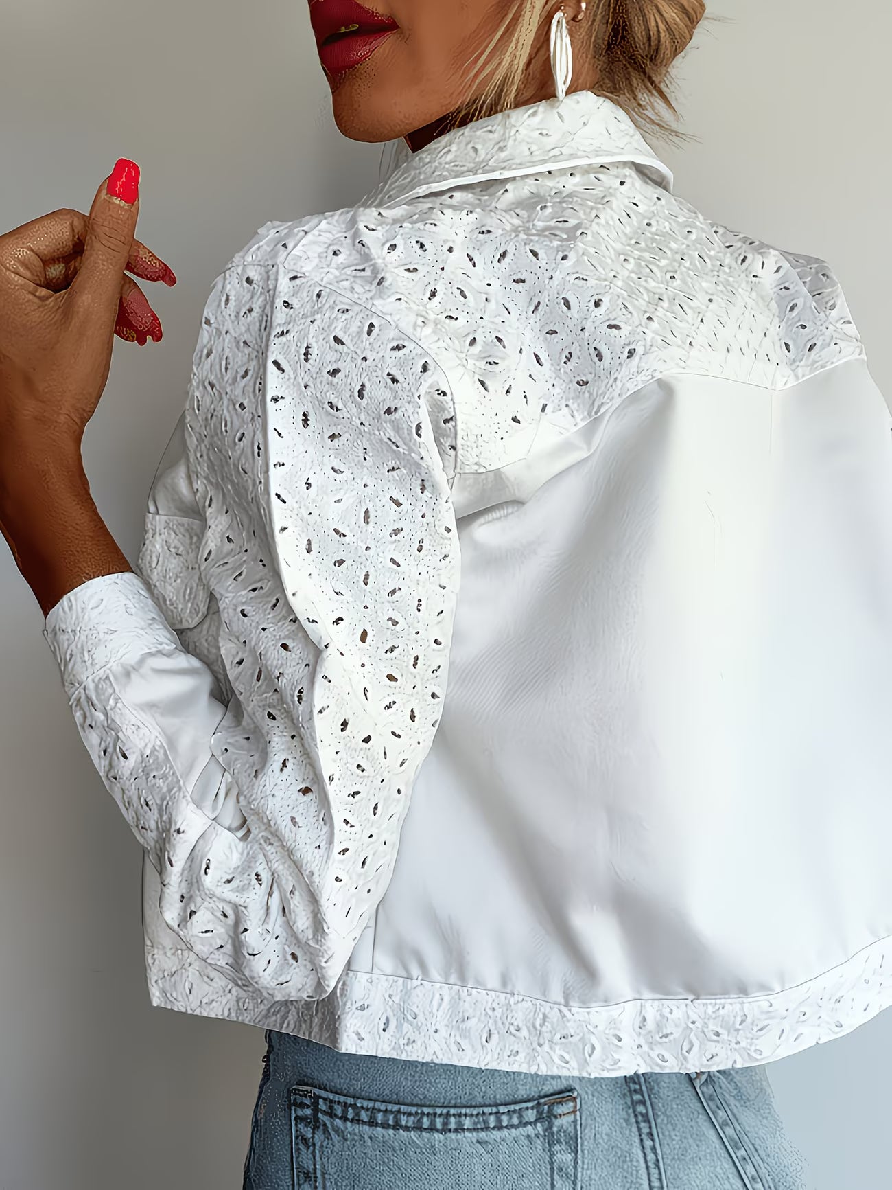 Lace Short Jacket – Women's Vintage-Inspired Style