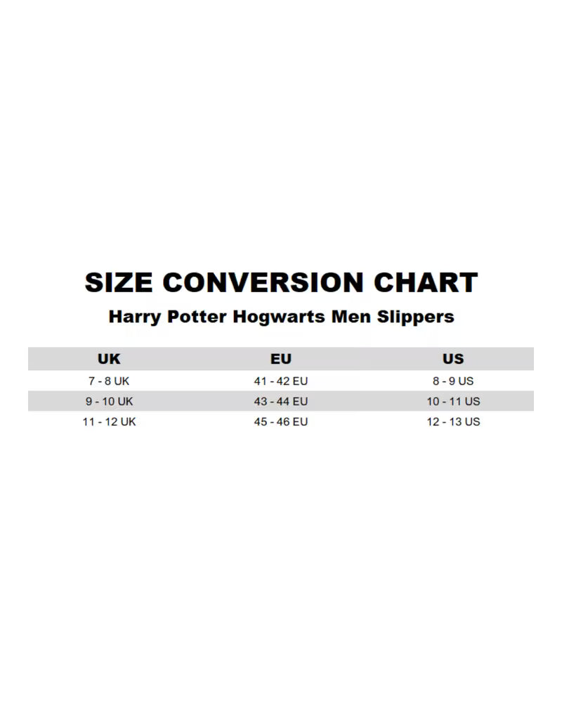 Harry Potter Mens Slippers