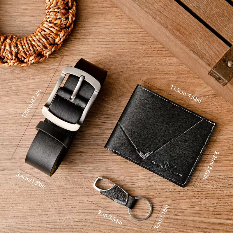 Men's Belt 3pcs Set
