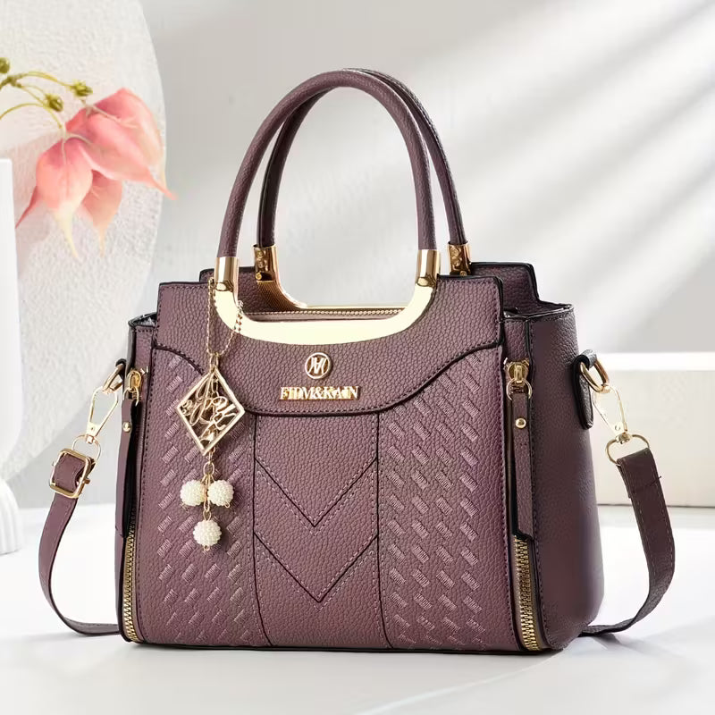 Women'S Elegant Handbag - Convertible Crossbody/Clutch Purse with Adjustable Strap