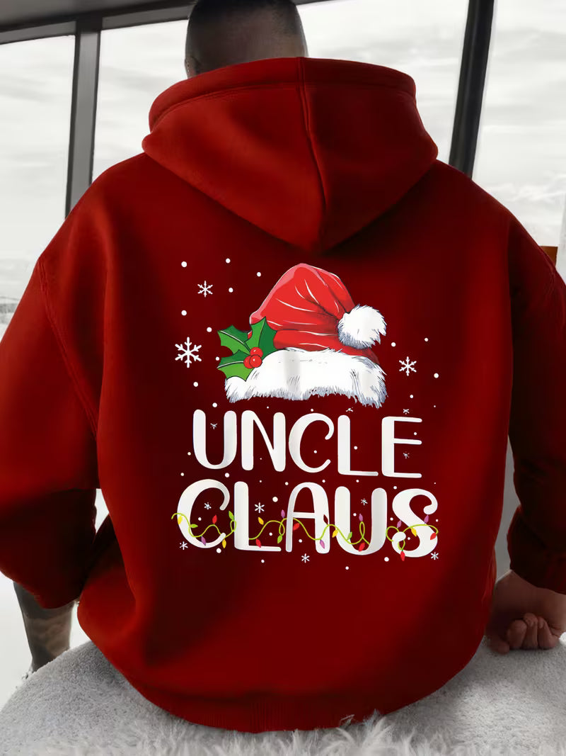 Men's Christmas Hooded Sweatshirt Sweater