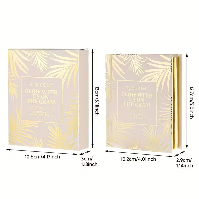 20-Color Book-Style Makeup Palette,