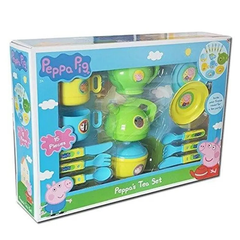 New Peppa 15pcs Tea Set