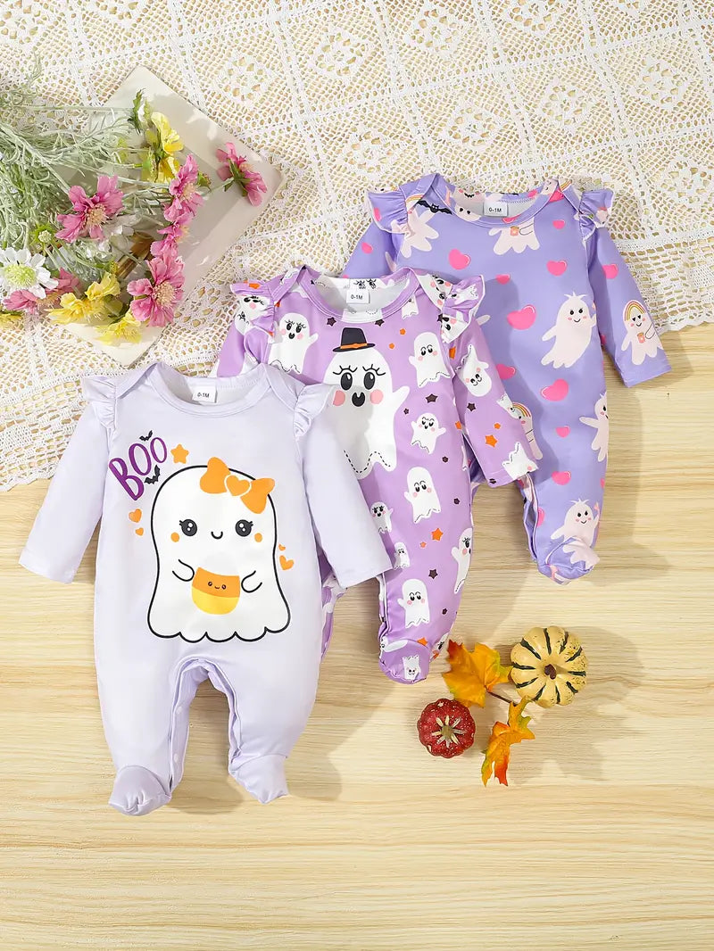 3pcs 's Onesie Romper Set