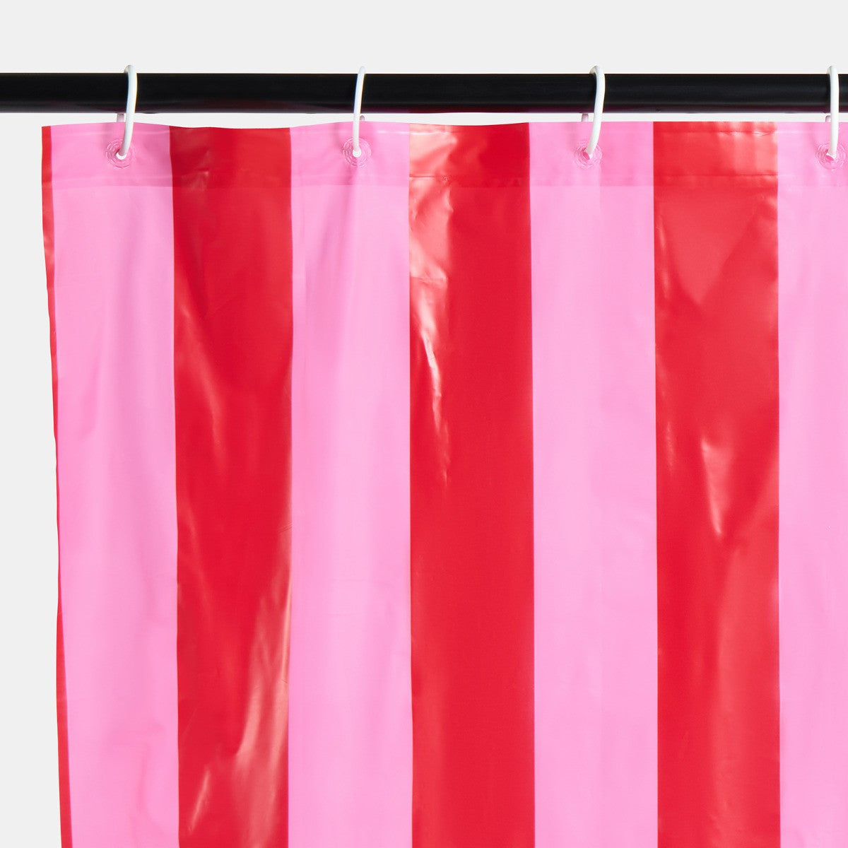 Striped Shower Curtain - Pink