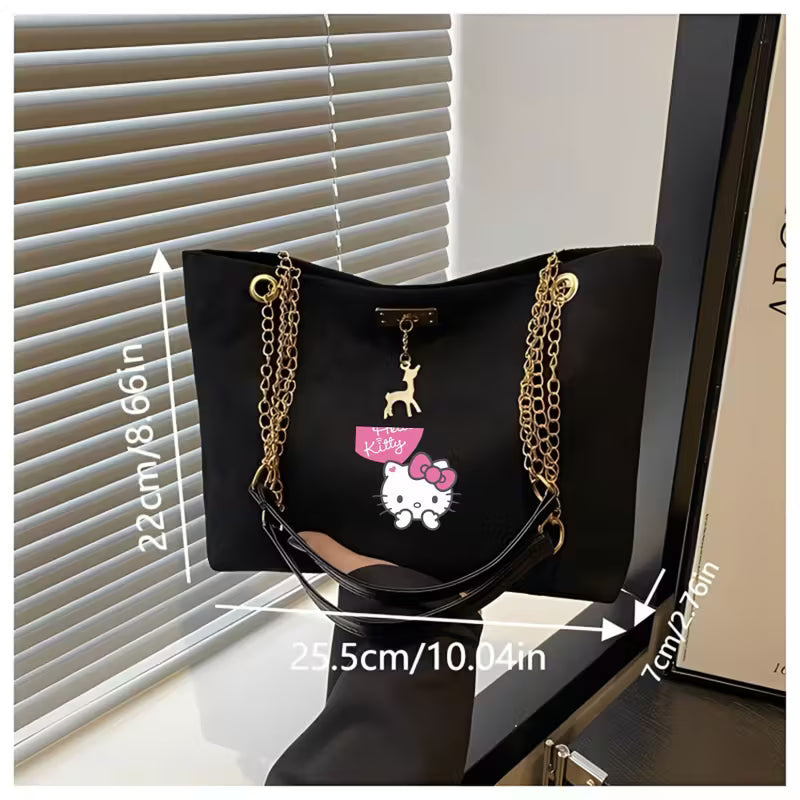 Hello Kitty 's Large Capacity Tote Shoulder Bag