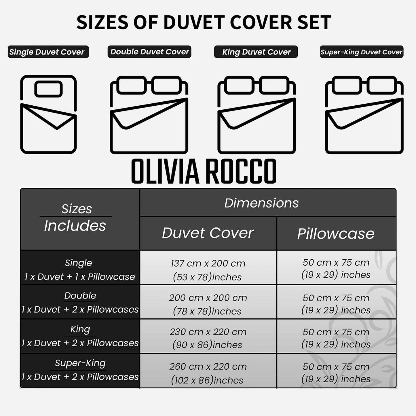 Belgravia Sage Green Microfibre Duvet Cover Set with Pillowcases Soft Easy Care Modern Quilt Bedding Bed Linen Set by OLIVIA ROCCO