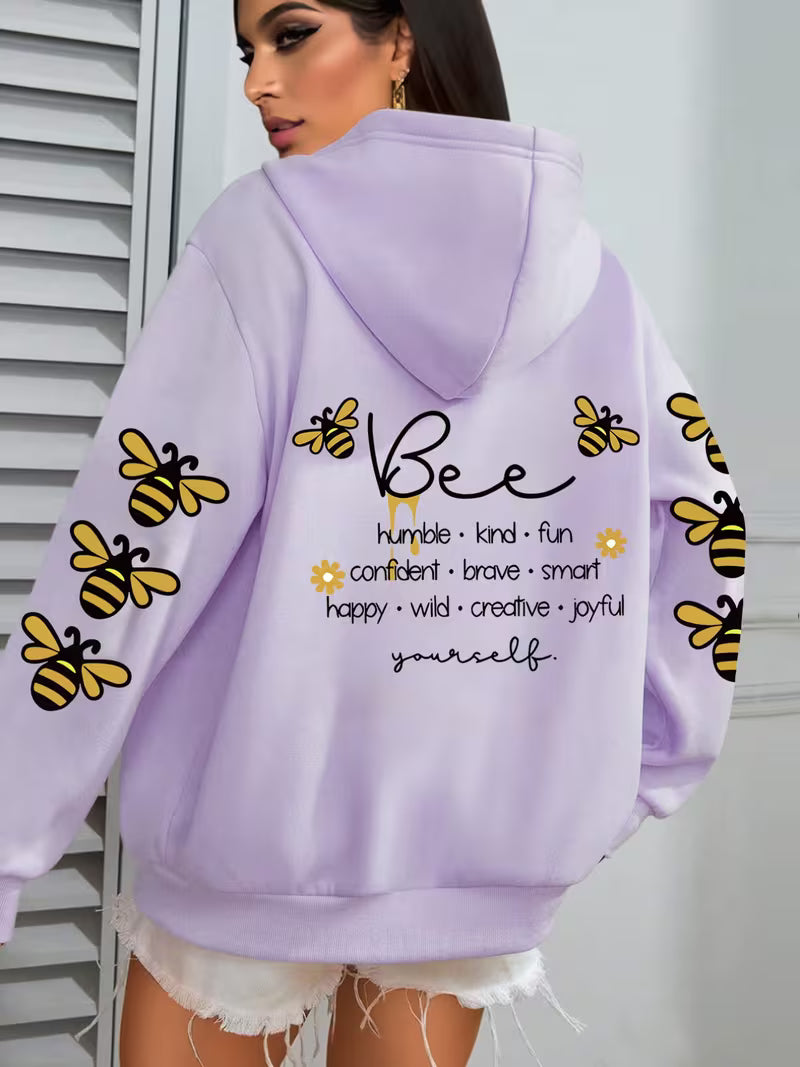 Women'S bee Hoodie