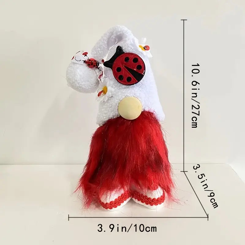 Festive Christmas Gnome Doll Ornament