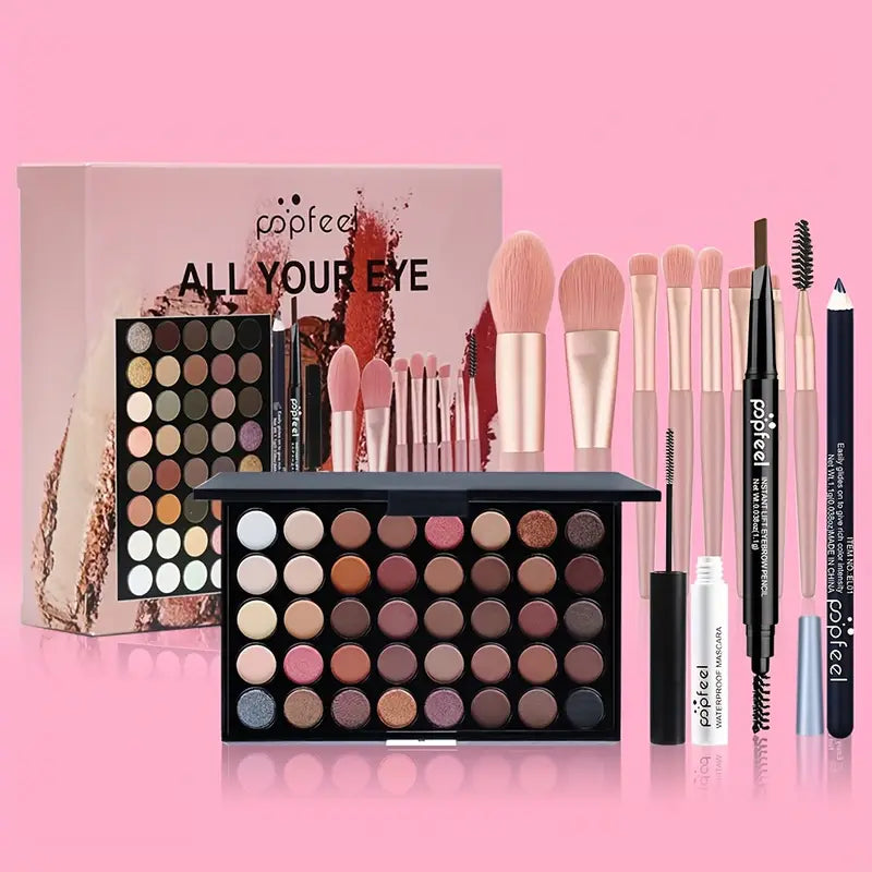 40-Color Eyeshadow Set, 12pcs Set, Create Perfect Eye Makeup