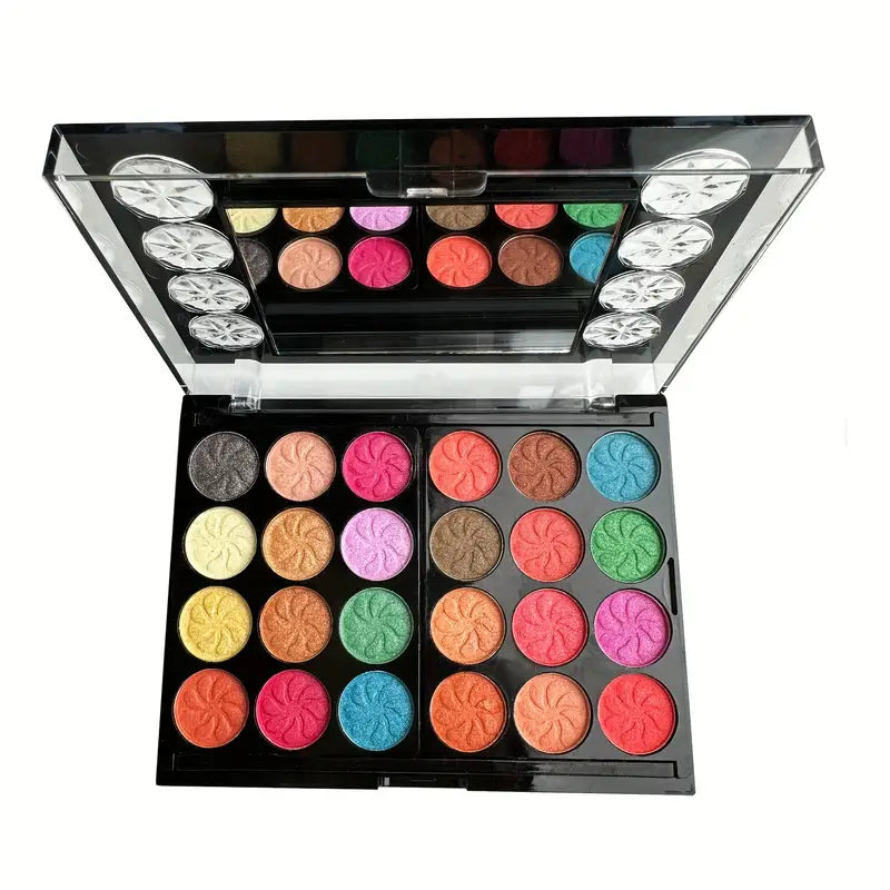 Full Face Multifunctional Makeup Box 37-Color Eyeshadow Palette,
