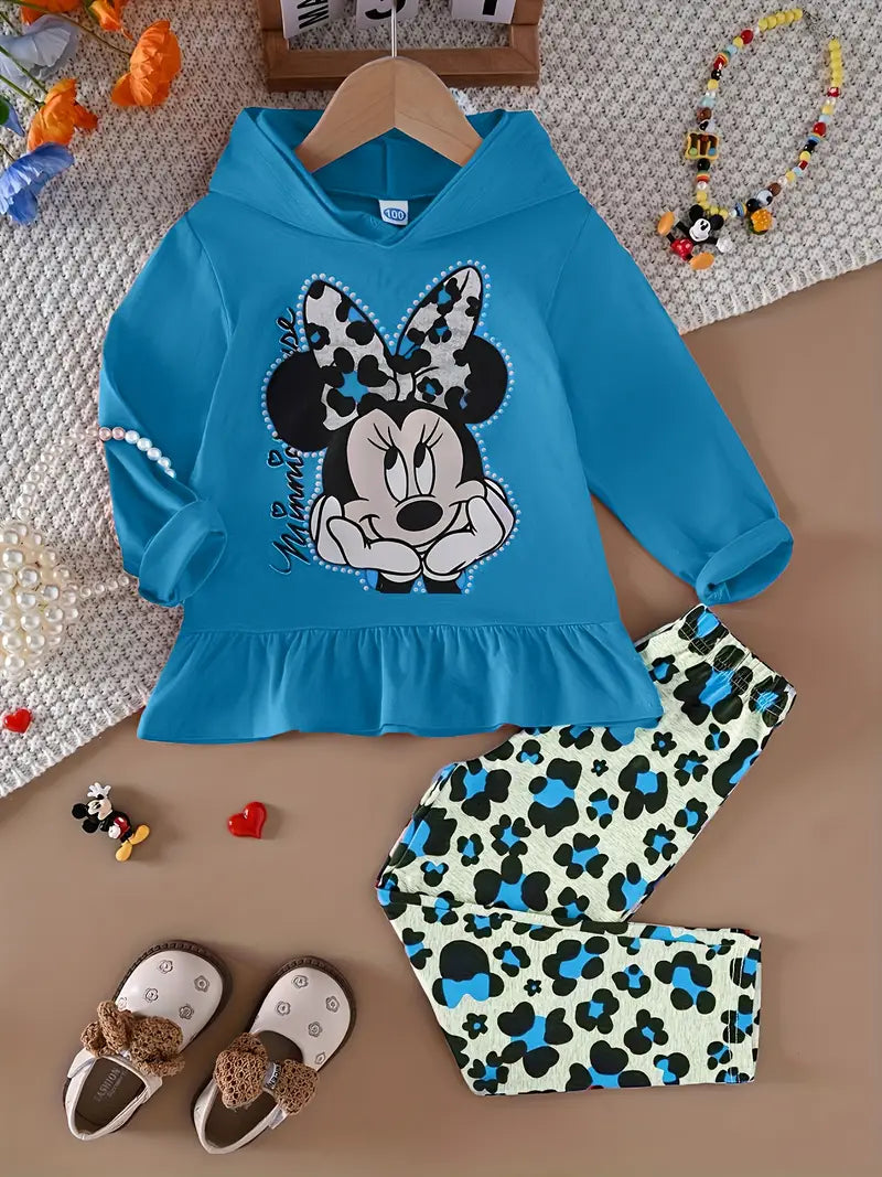 Disney Official Licensed Kids Minnie Mouse Outfit Set
