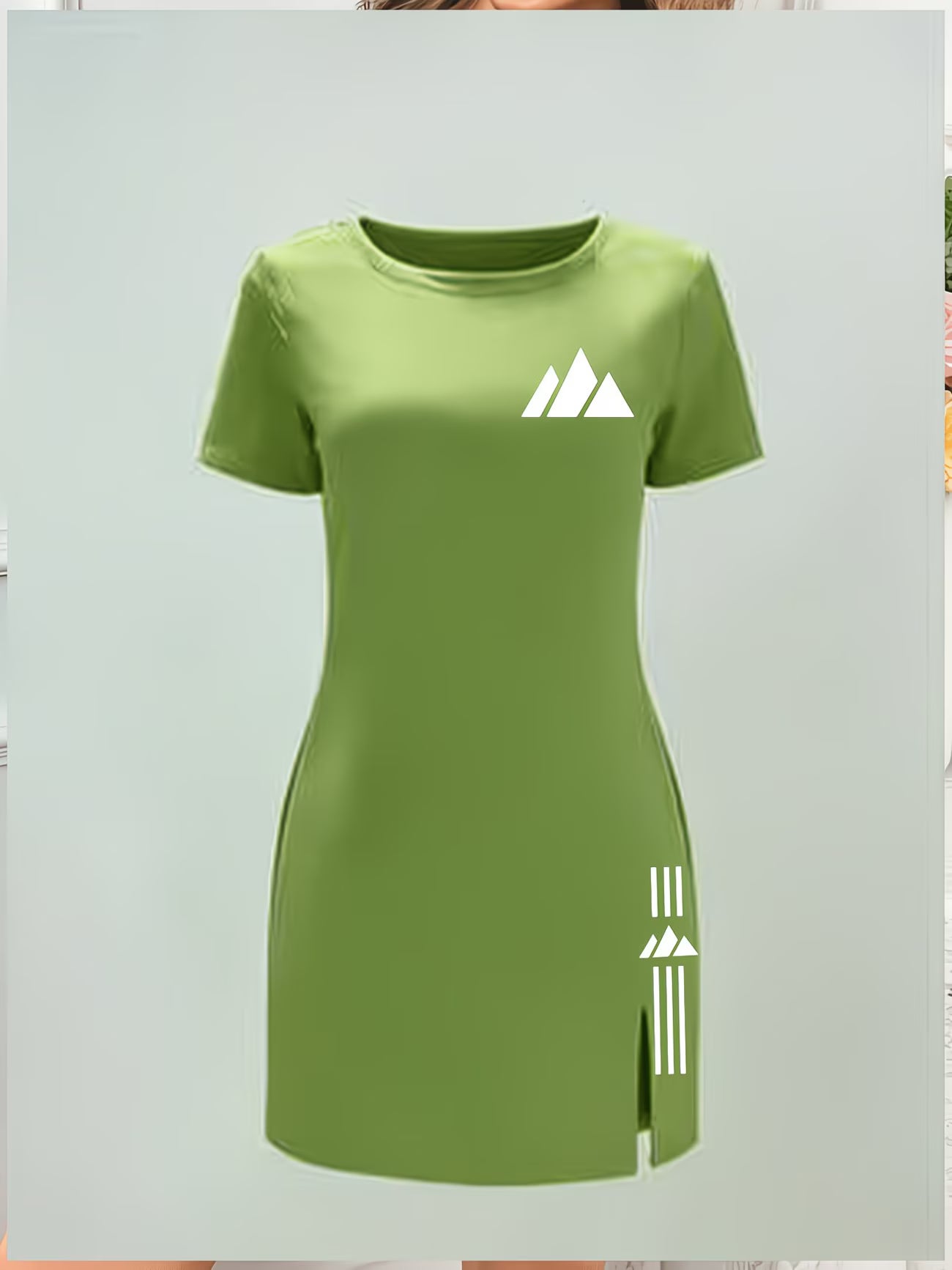 Elegant Side-Slit Maxi Dress