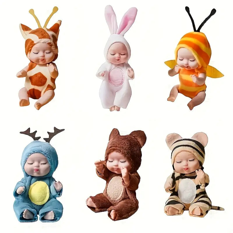 6pcs Fairy Princess Doll Set with Pajamas