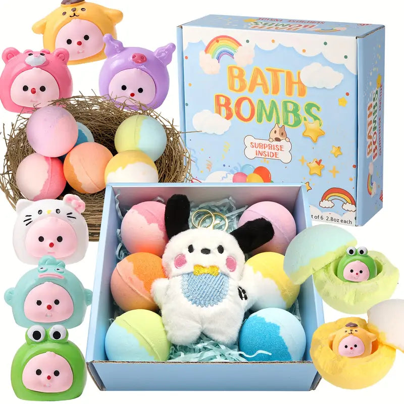6pcs Bath Bomb Gift Set
