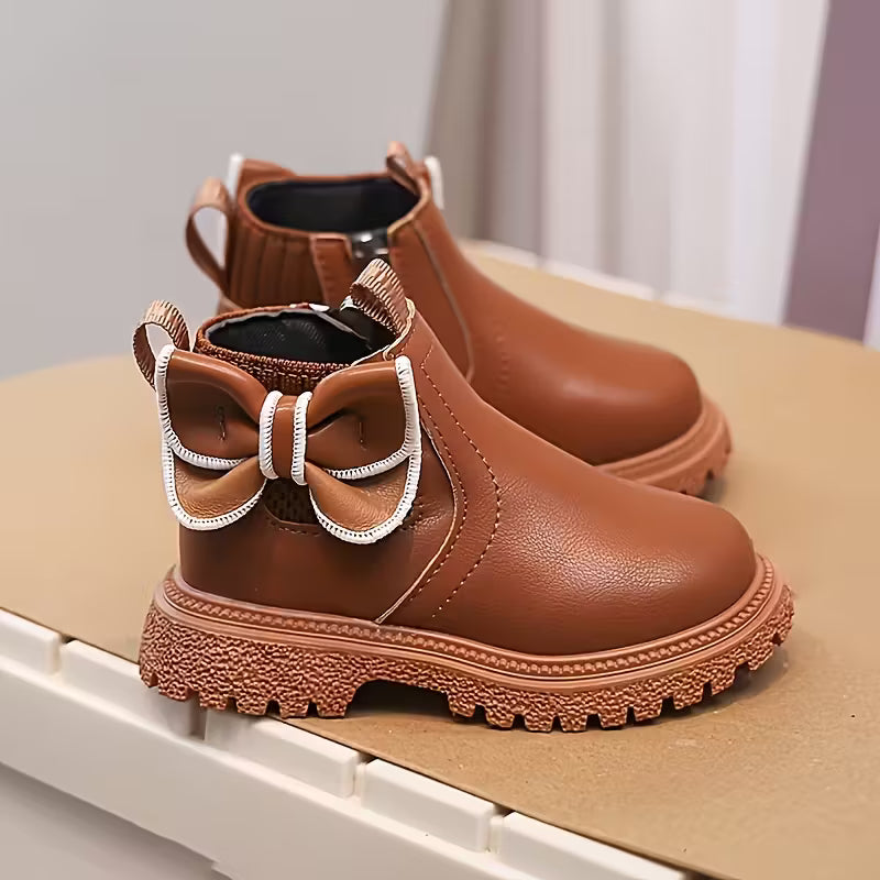 Casual Cute Fashion 'S Bow Tie Ankle Boots