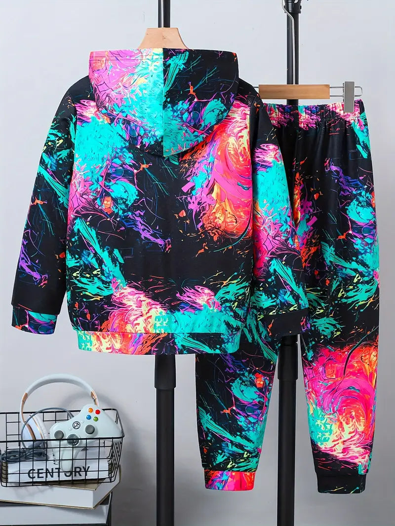 [Full Print Hoodie Set