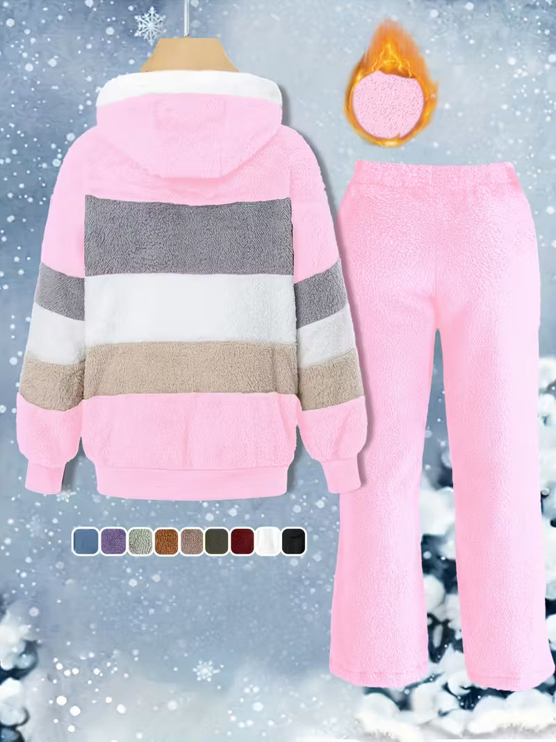 Winter Warm Plus Size Fashion Women's Set