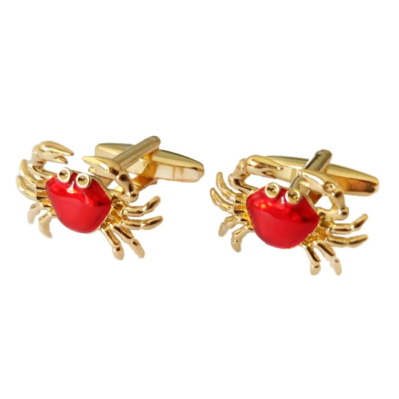 Elegant Formal Musical Instrument Geometric Copper Plating Unisex Cufflinks