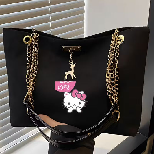 Hello Kitty 's Large Capacity Tote Shoulder Bag