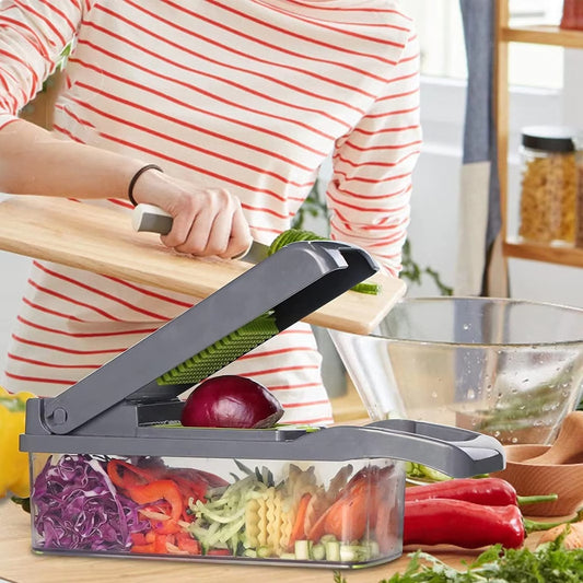 Kitchen Vegetable Food Slicer Chopper Cutter,