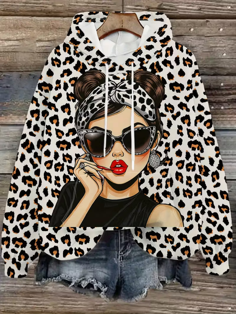 Women's Casual Hooded Sweatshirt