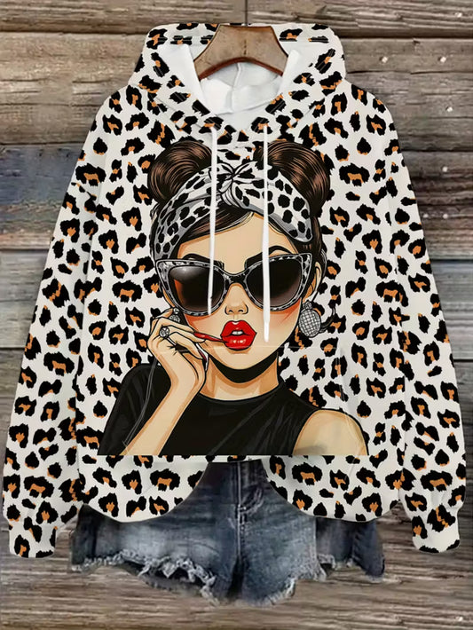 Women's Casual Hooded Sweatshirt