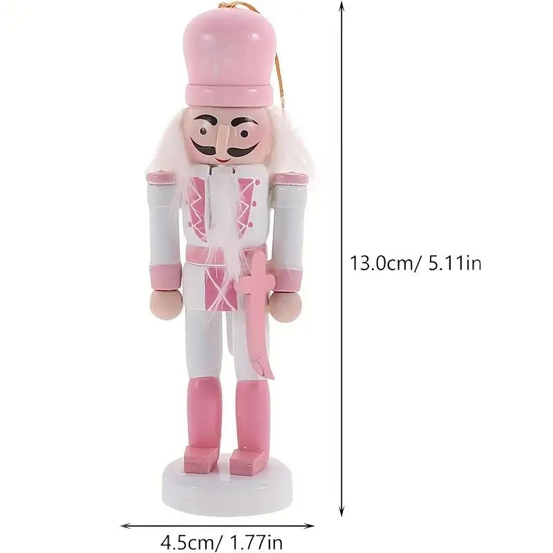 5pcs A Box of Christmas Nutcracker Ornaments