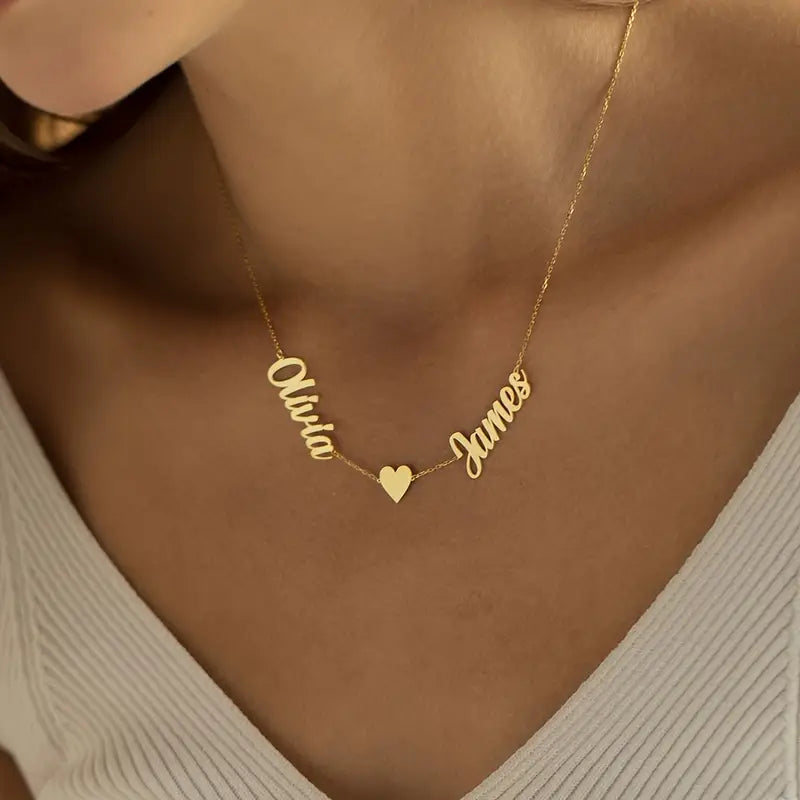 Women's Fashion Chain Necklace 18K Golden Plated