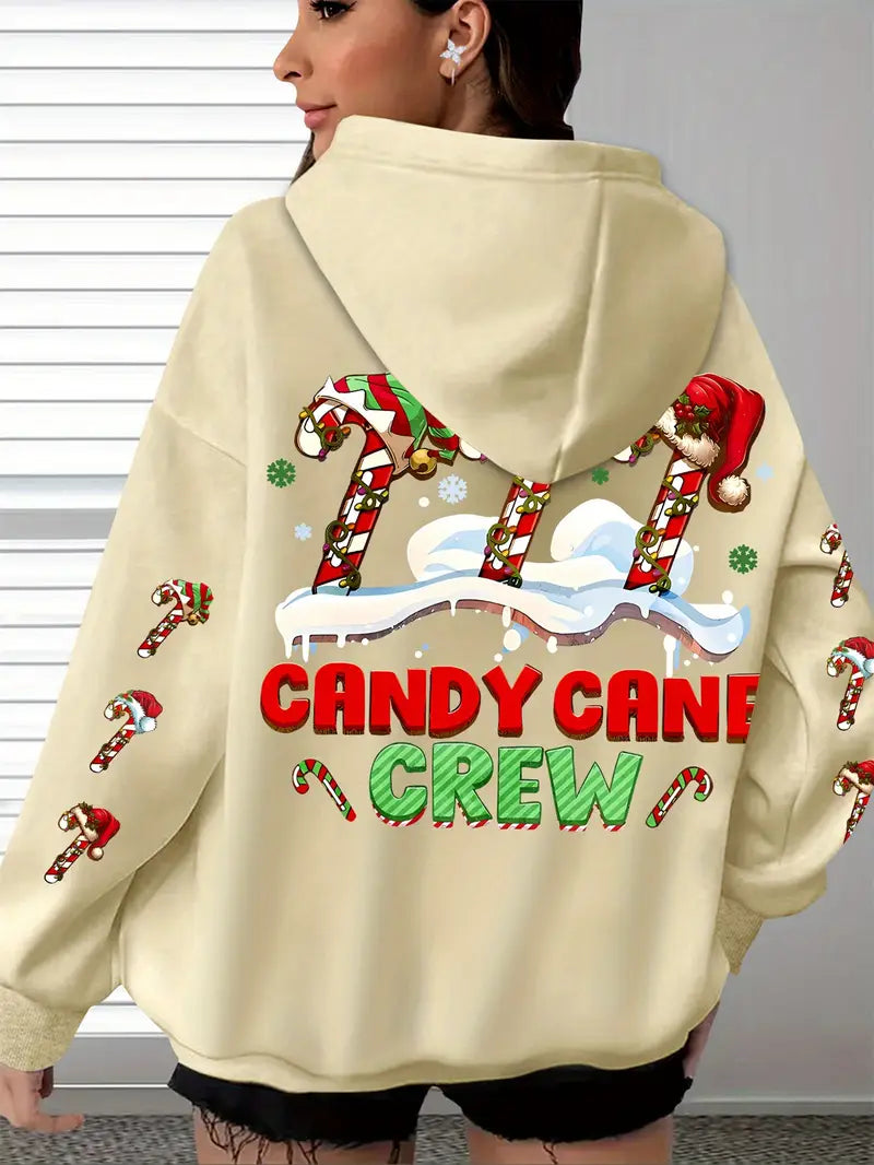 Women'S Plus Size Christmas Hoodie