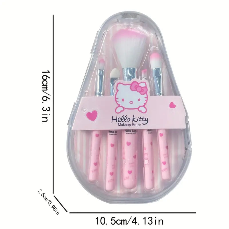 5pcs Makeup Brush Set