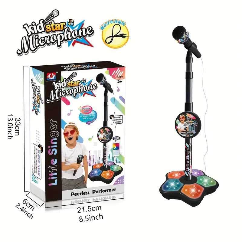 Kids Microphone with Stand Karaoke