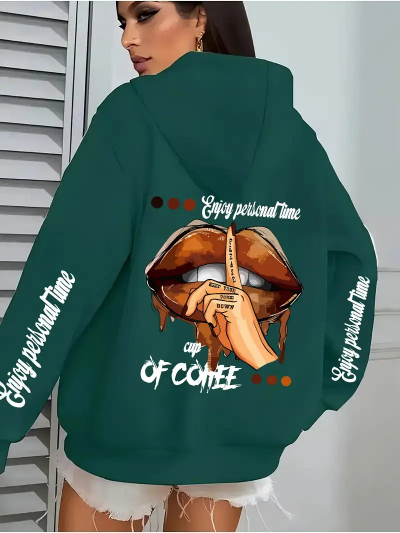 Women'S "Crazy Personal Time" Graphic Hoodie