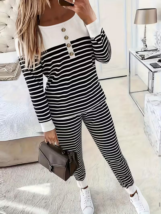 Women's Casual Pants Set