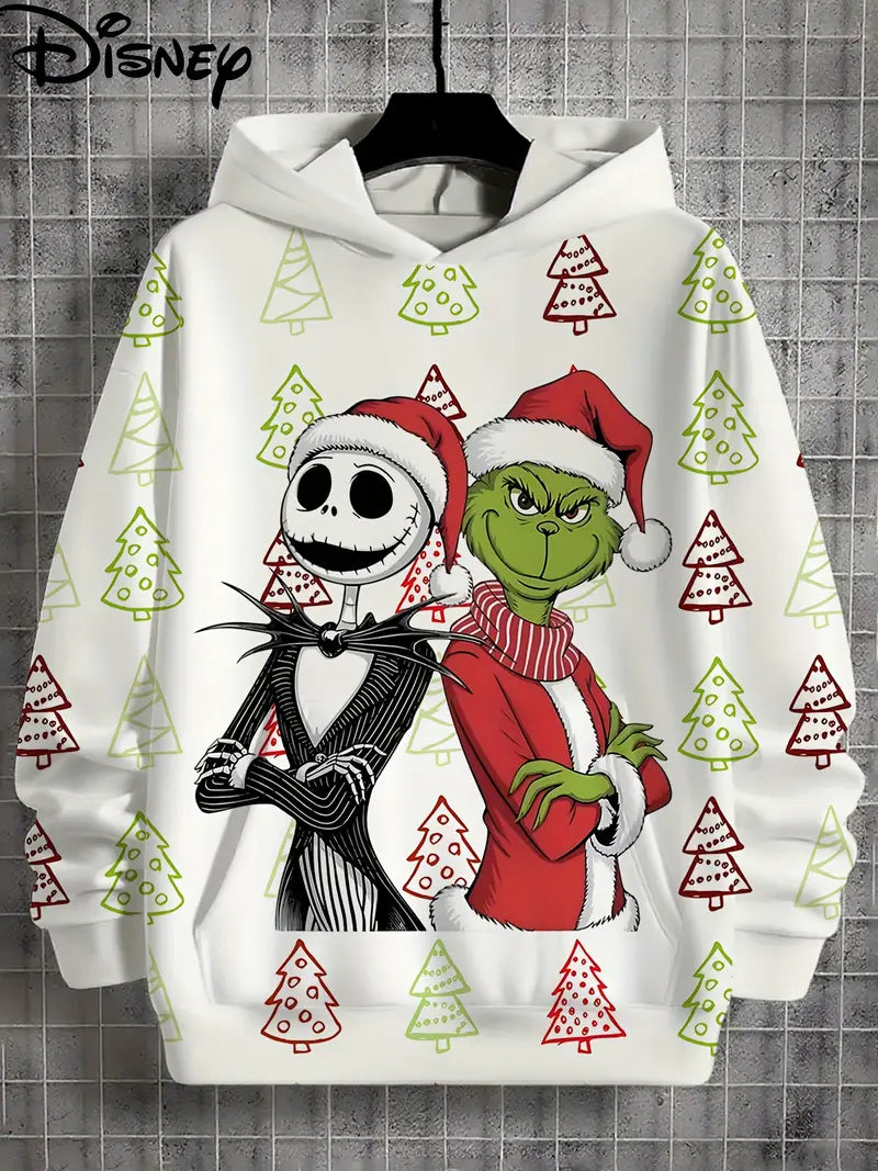 Disney Christmas Cross-Over Themed Boys' & Girls' Pocket Hoodie,