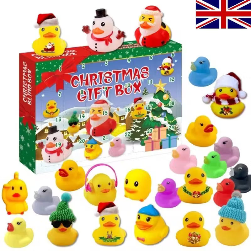 24-Day Rubber Duck Advent Calendar for Kids
