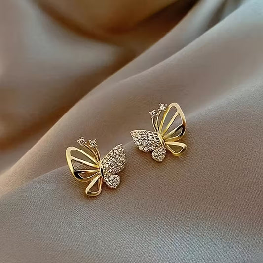 Women's Elegant Butterfly Earrings