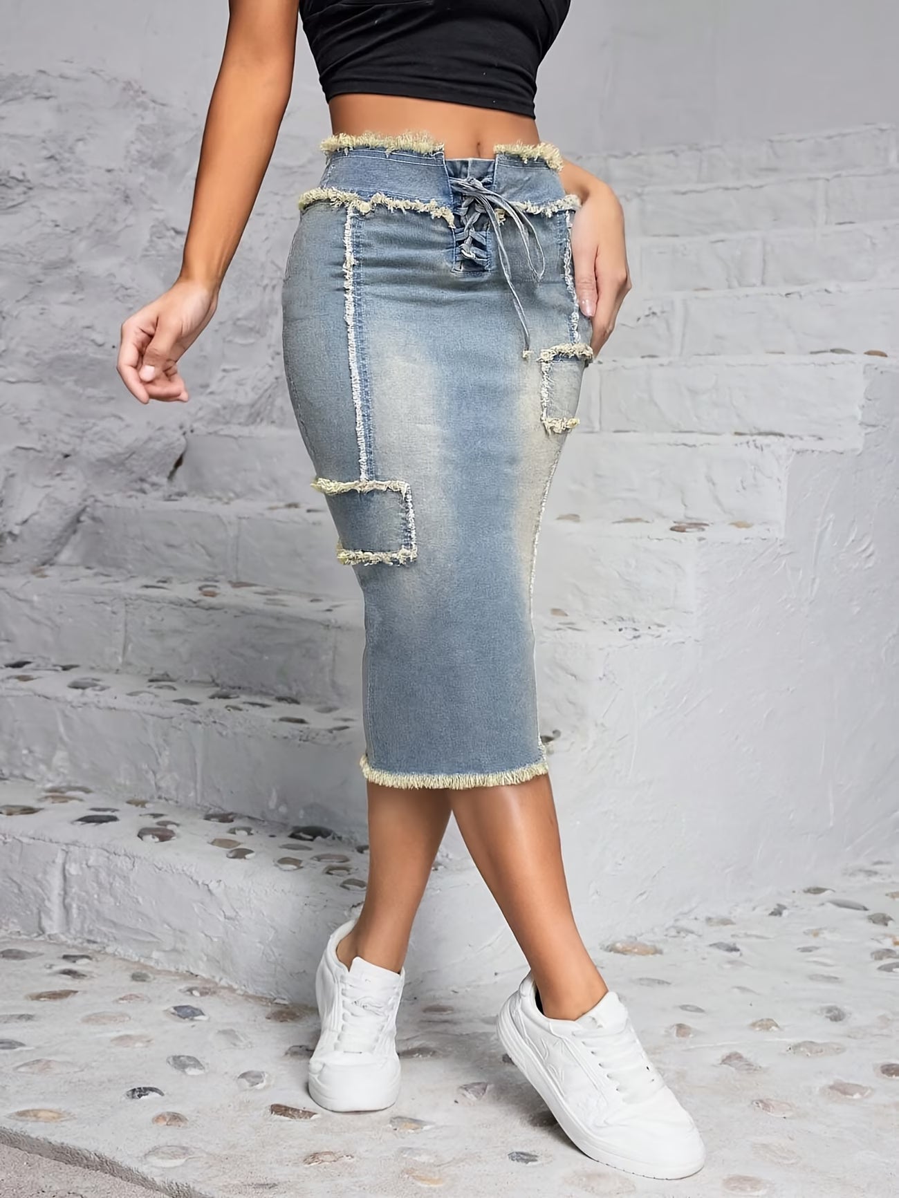 Women's Sexy Versatile Denim Skirt