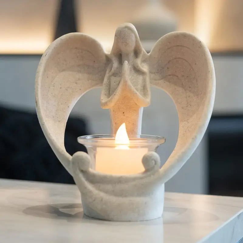 GloBrite Guardian Angel Candle Holders