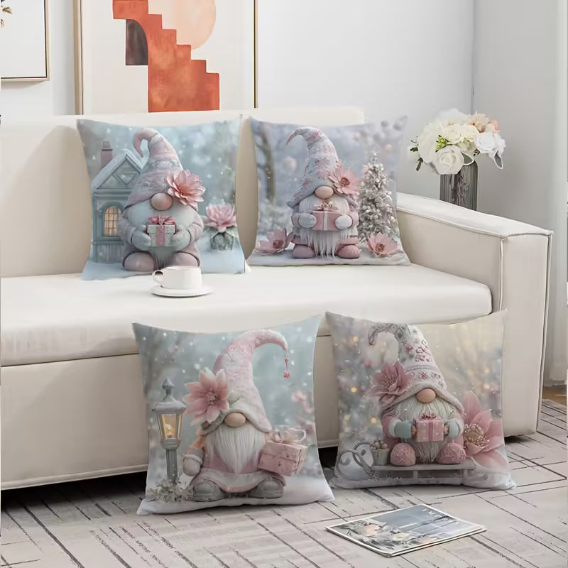 4pcs Christmas Cushion Covers